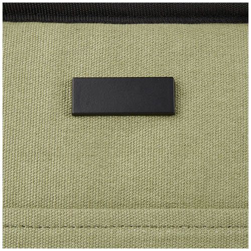 Bolsa isotérmica de 6 L para almuerzo y 9 latas de lona reciclada GRS 