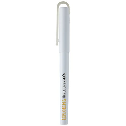 Stylo roller Mauna avec gel en PET recyclé (encre noire) - 2