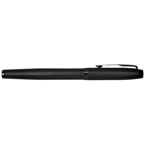 black Parker set de bolígrafo y rollerball acromático con caja de regalo