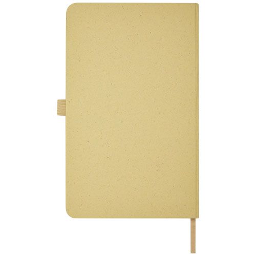 oliva Libreta de tapa dura de papel arrugado