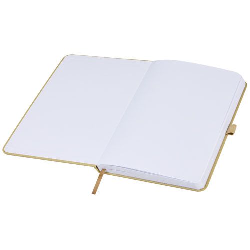 oliva Libreta de tapa dura de papel arrugado