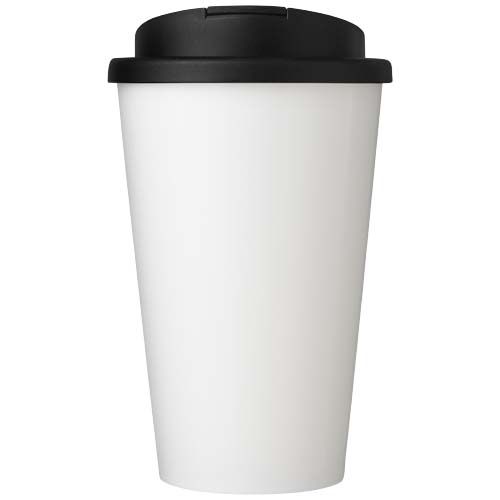 black Vaso con aislamiento a prueba de derrames de 350 ml