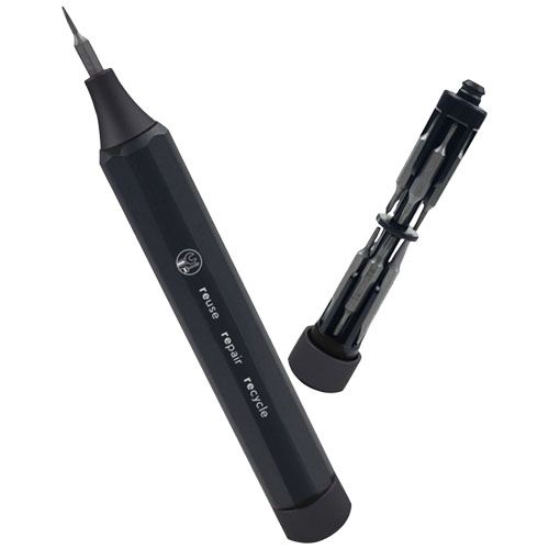 black Juego de destornilladores todo en uno de 10 piezas