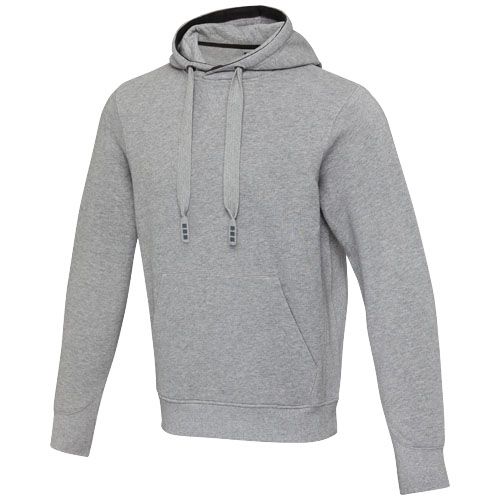 gris chiné Sudadera con capucha unisex