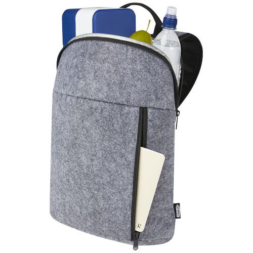 Mochila isotérmica de fieltro reciclado GRS de 7 L 