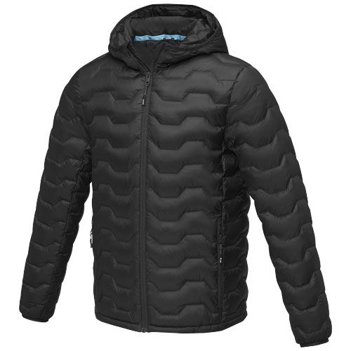 black Chaqueta aislante de material reciclado GRS para hombre