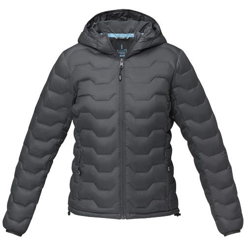 gris tormenta Chaqueta aislante de material reciclado GRS para mujer