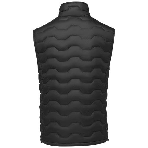black Chaleco aislante de material reciclado GRS para hombre