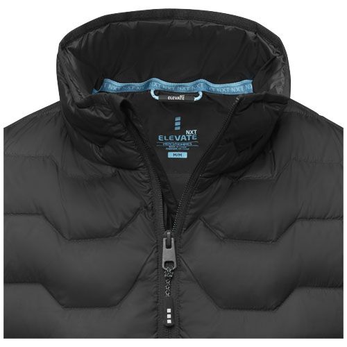 black Chaleco aislante de material reciclado GRS para hombre
