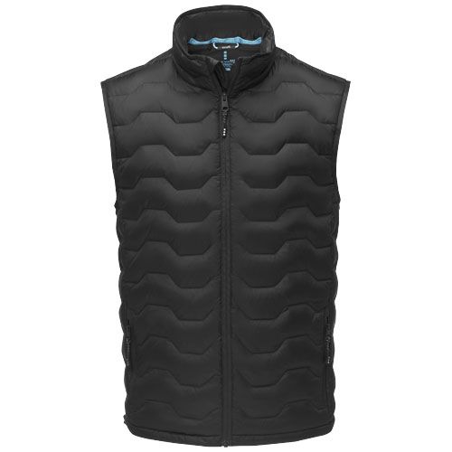 black Chaleco aislante de material reciclado GRS para hombre