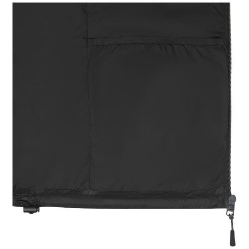 black Chaleco aislante de material reciclado GRS para hombre