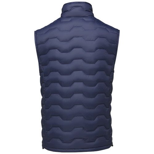 azul marino Chaleco aislante de material reciclado GRS para hombre