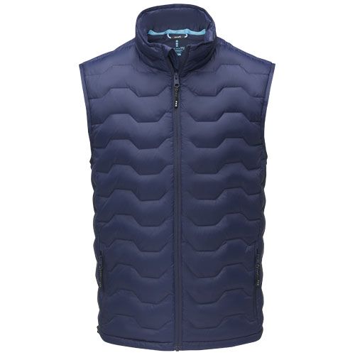 azul marino Chaleco aislante de material reciclado GRS para hombre