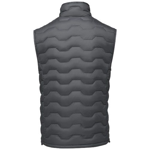 gris tormenta Chaleco aislante de material reciclado GRS para hombre