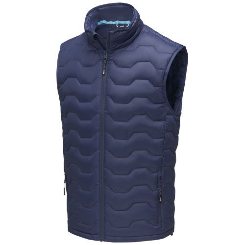 azul marino Chaleco aislante de material reciclado GRS para hombre