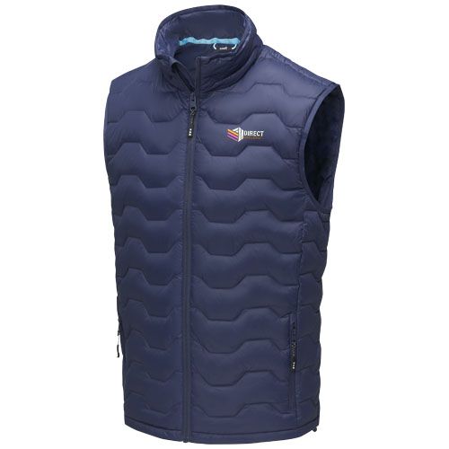 azul marino Chaleco aislante de material reciclado GRS para hombre