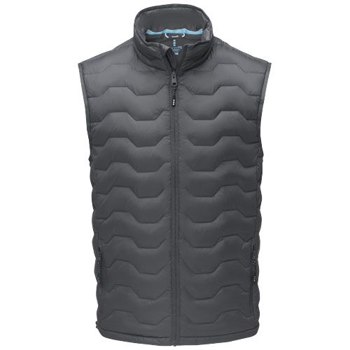 gris tormenta Chaleco aislante de material reciclado GRS para hombre