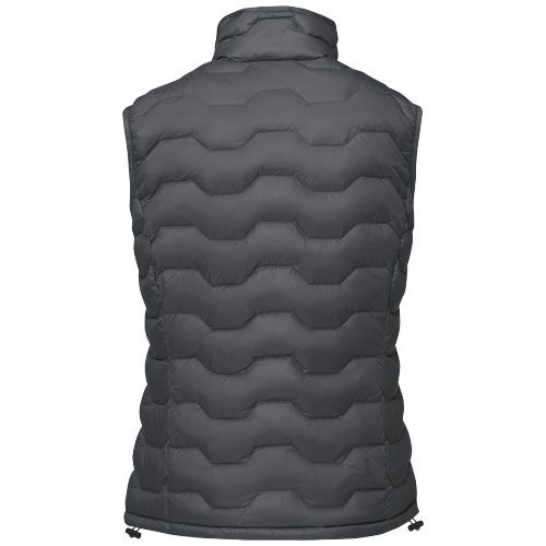 gris tormenta Chaleco aislante de material reciclado GRS para mujer