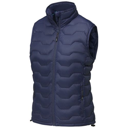 azul marino Chaleco aislante de material reciclado GRS para mujer