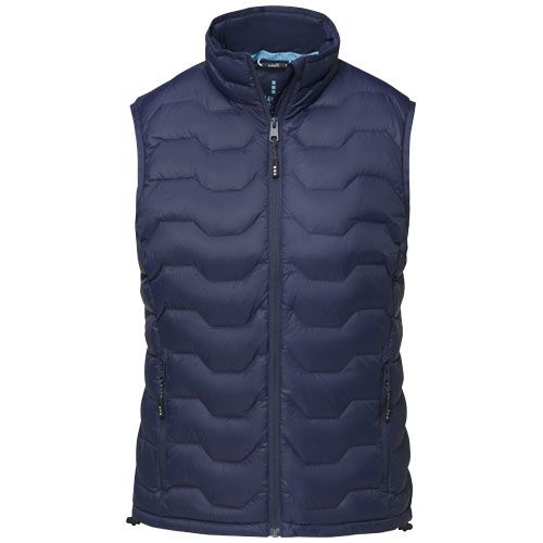 azul marino Chaleco aislante de material reciclado GRS para mujer