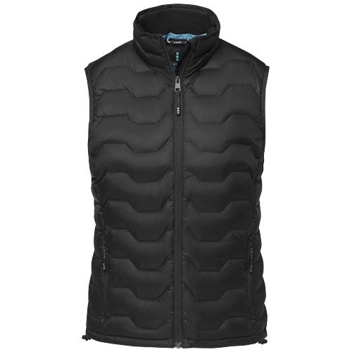 black Chaleco aislante de material reciclado GRS para mujer