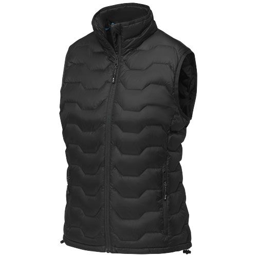 black Chaleco aislante de material reciclado GRS para mujer