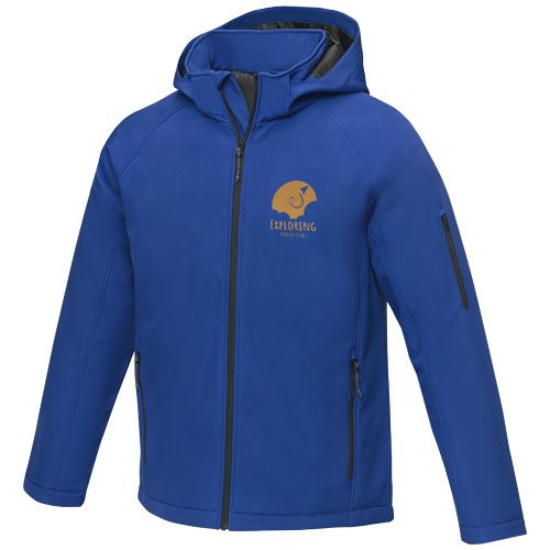 blue Chaqueta softshell acolchada para hombre