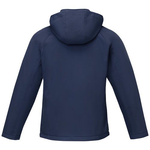 azul marino Chaqueta softshell acolchada para hombre