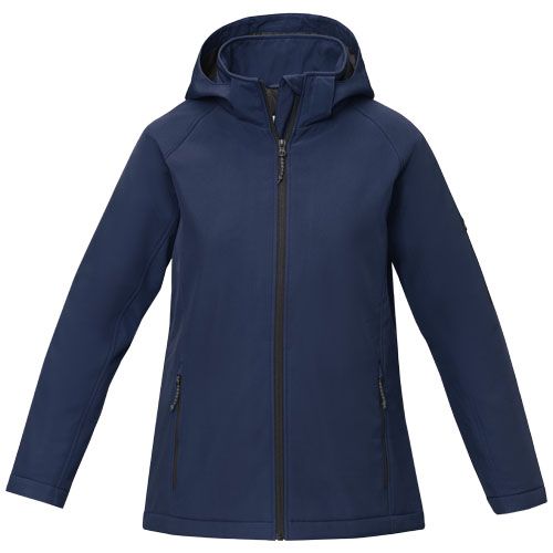 azul marino Chaqueta softshell acolchada para mujer