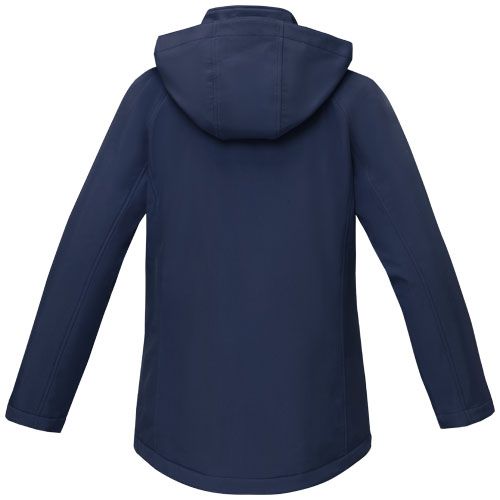 azul marino Chaqueta softshell acolchada para mujer