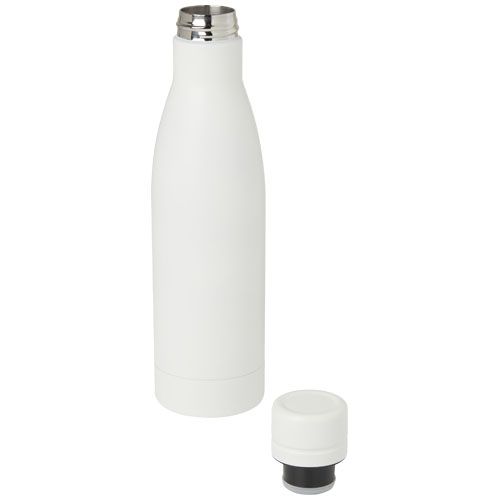 Bouteille isotherme Vasa en acier inoxydable recyclé certifié RCS de 500 ml avec isolation par le vide et couche de cuivre - 4