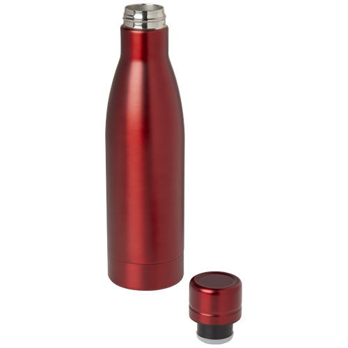 Bidón con aislamiento al vacío de 500 ml de cobre de acero inoxidable reciclado con certificación RCS 