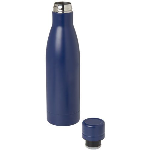 blue Bidón con aislamiento al vacío de 500 ml de cobre de acero inoxidable reciclado con certificación RCS