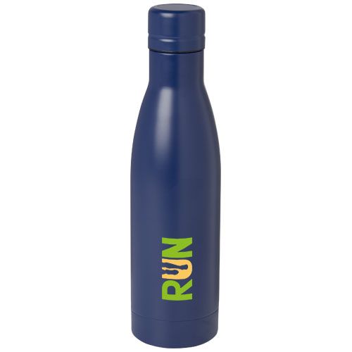 blue Bidón con aislamiento al vacío de 500 ml de cobre de acero inoxidable reciclado con certificación RCS