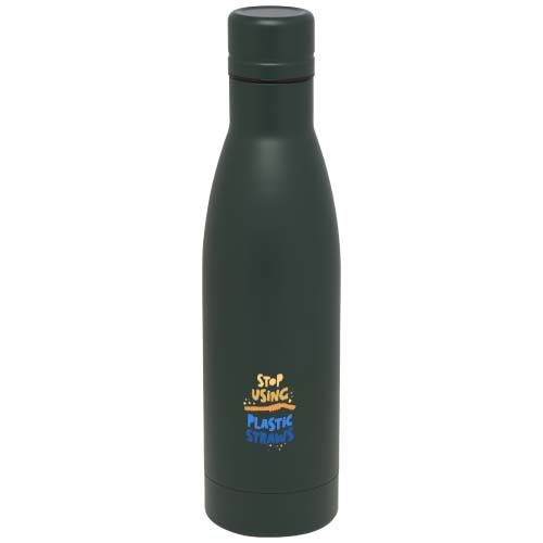 verde flash Bidón con aislamiento al vacío de 500 ml de cobre de acero inoxidable reciclado con certificación RCS