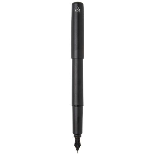 black Pluma estilográfica de aluminio reciclado