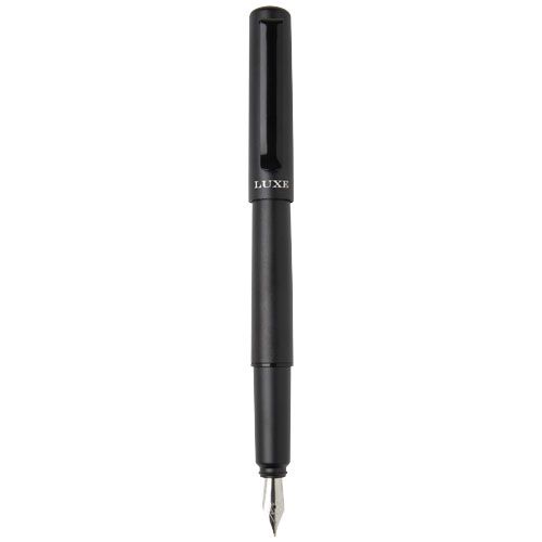black Pluma estilográfica de aluminio reciclado