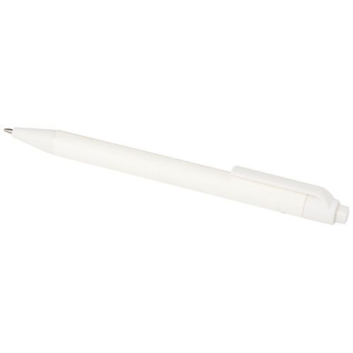 Bolígrafo monocromático de papel reciclado con acabado mate 