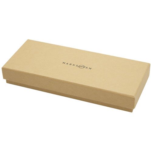 Set de regalo de bolígrafo y rollerball de bambú 