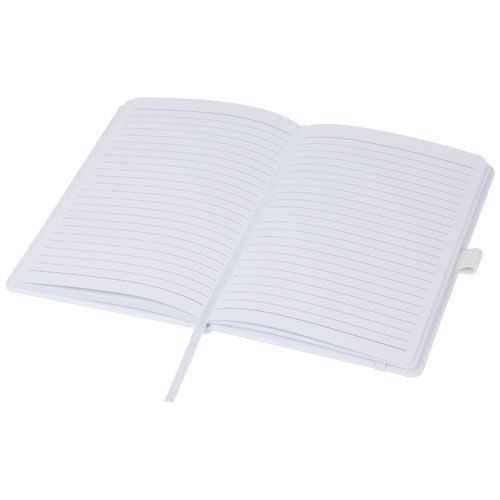 white Libreta de tapa dura de plástico oceánico