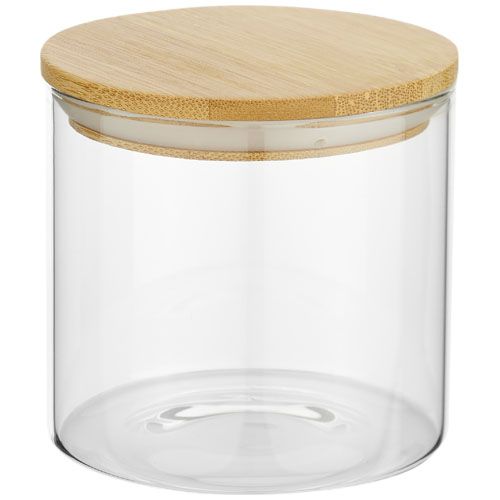 natural/transparente Recipiente de vidrio para alimentos de 320 ml