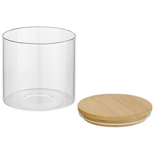natural/transparente Recipiente de vidrio para alimentos de 320 ml