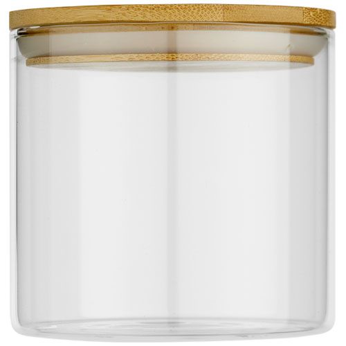 natural/transparente Recipiente de vidrio para alimentos de 320 ml