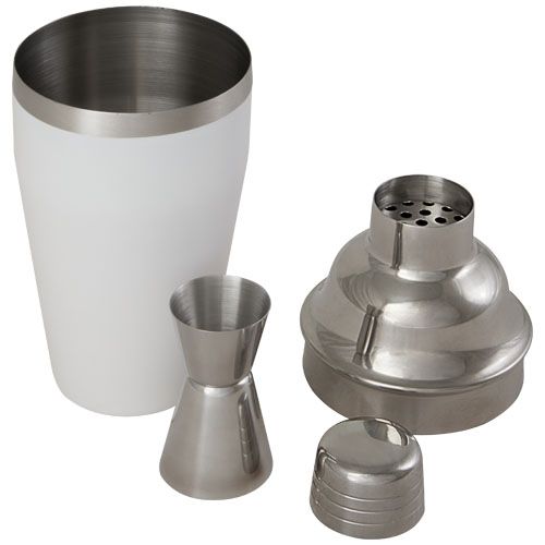 white Coctelera de acero inoxidable reciclado