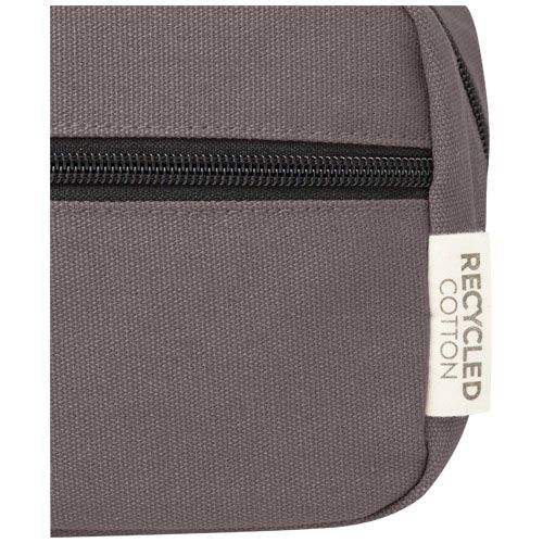 gray Neceser de viaje de lona reciclada GRS 3,5L