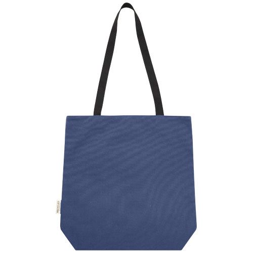 azul marino Bolsa Tote versátil de lona reciclada GRS de 14 l