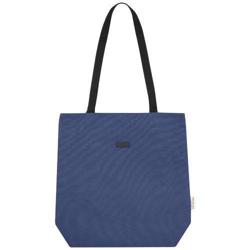 azul marino Bolsa Tote versátil de lona reciclada GRS de 14 l