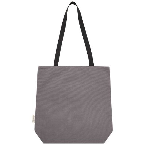 gray Bolsa Tote versátil de lona reciclada GRS de 14 l
