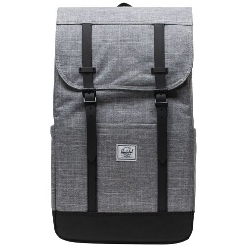 gris chiné Mochila reciclada para portátil y de 23 L