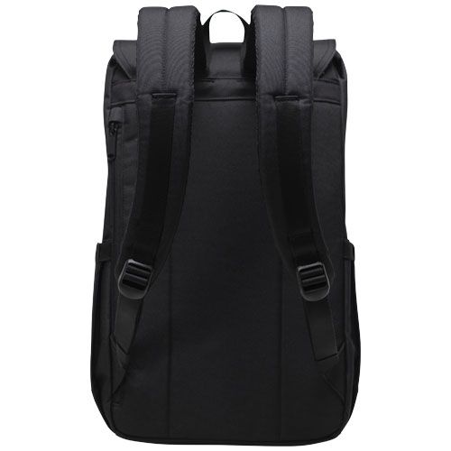 black Mochila reciclada para portátil y de 23 L